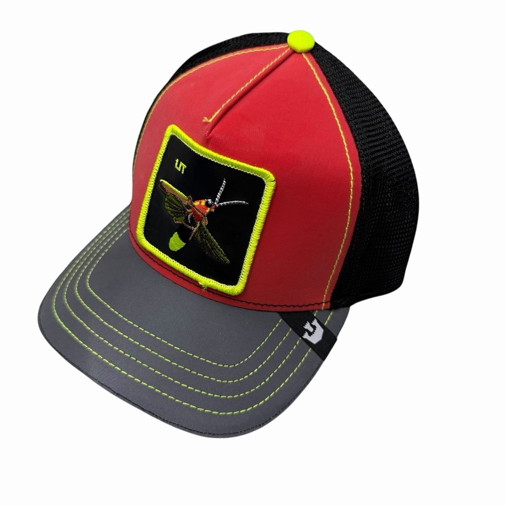 Goorin Bros The Farm "Lit" Night Vision Capsule LimitedSnapback Trucker Hat euc